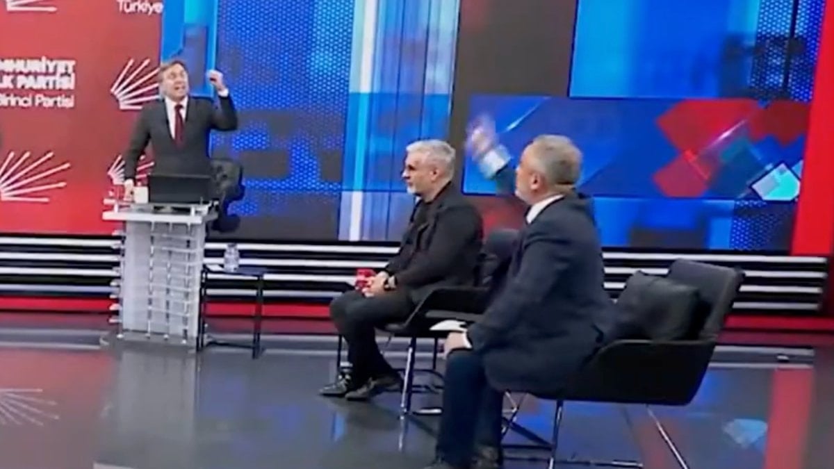 Canlı yayında sokak köpeği tartışması: Sinan Burhan ile Erdoğan Aktaş birbirine girdi