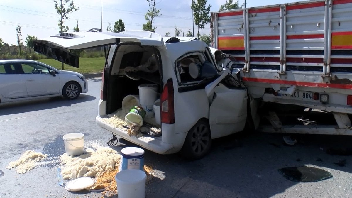 İstanbul'da kaza için tutanak tutuldu, bir kez daha yaşandı