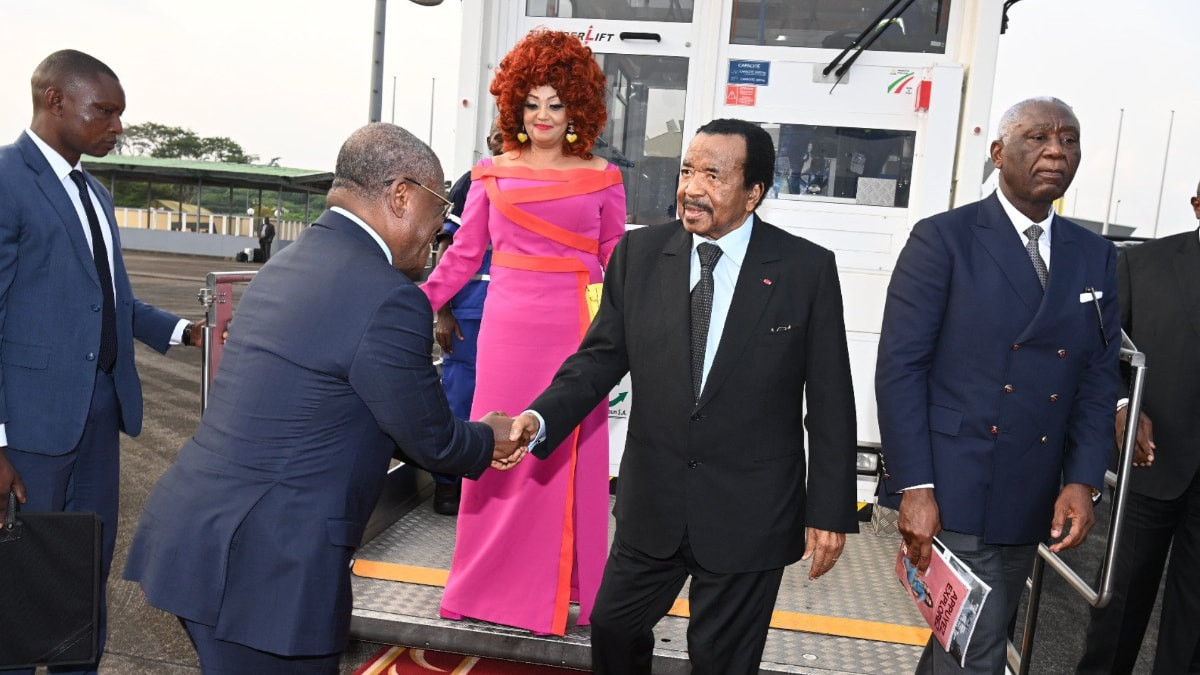 Kamerun Cumhurbaşkanı Biya'nın 'kısa Avrupa ziyareti' 74 gün sonra bitti