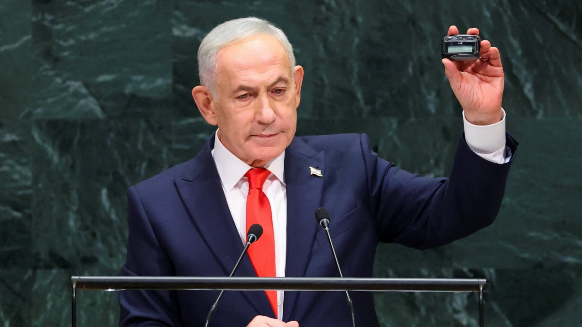 Binyamin Netanyahu tüm dünyayı çağrı cihazıyla tehdit etti