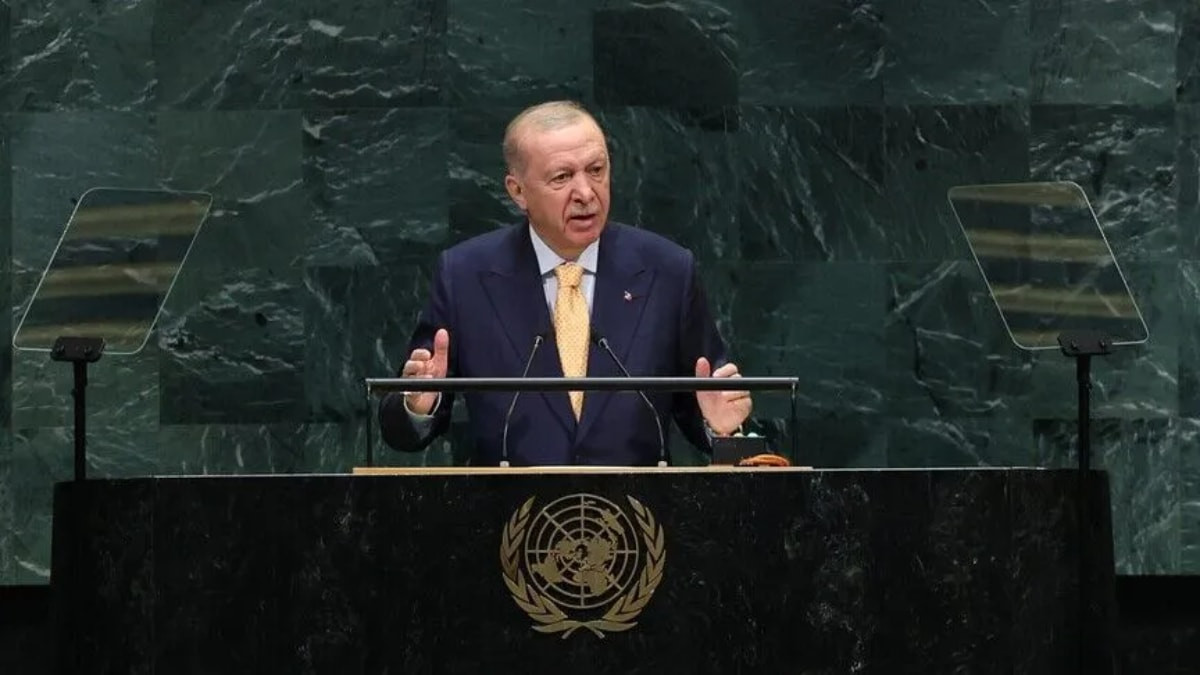 Cumhurbaşkanı Erdoğan'ın konuşması uluslararası medyanın gündeminde: Gazze vurgusu öne çıktı