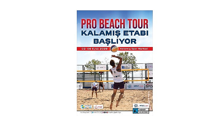 Kalamış'ta Plaj Voleybolu Turnuvası Heyecanı Başlıyor