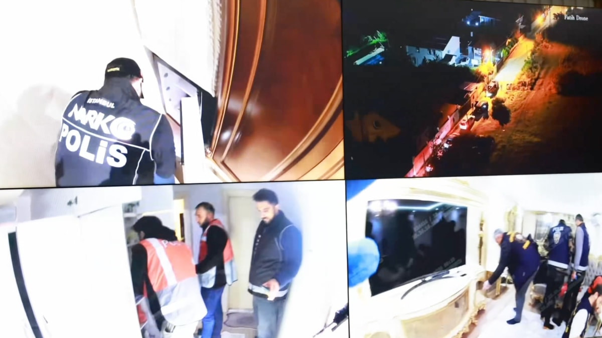 İstanbul merkezli 'uluslararası uyuşturucu şebekesi'ne operasyon: 42 şüpheli yakalandı